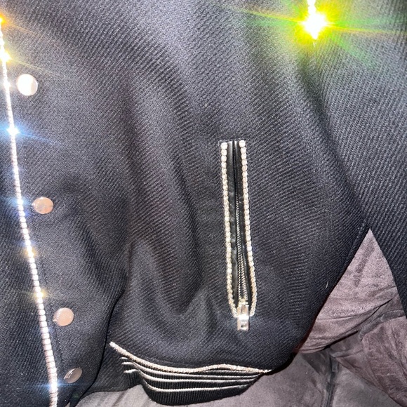 AMIRI JACKET WITH CRYSTALS SIZE 48 EXCELLENT CONDITION - Picture 7 of 10